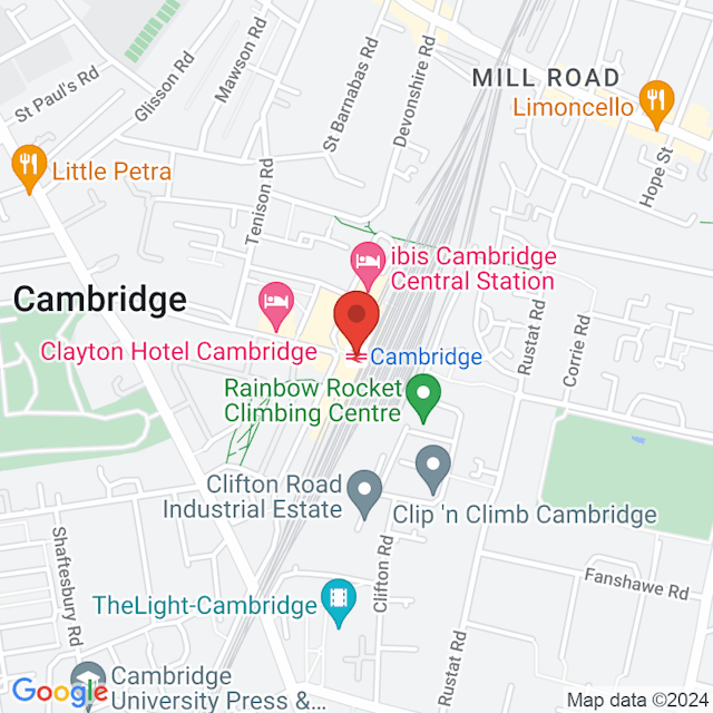 Cambridge map